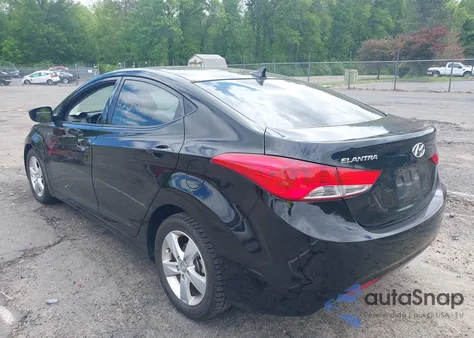 2013 Hyundai Elantra Gls из США, поврежденный, VIN 5NPDH4AE3DH287029